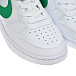 Кеды на липучках с зеленым логотипом, белые Nike | Фото 6