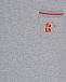 Серая футболка с накладным карманом Brunello Cucinelli | Фото 3