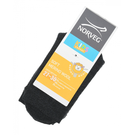 Темно-серые носки с дополнительным утеплением Norveg | Фото 1