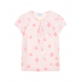 Розовая футболка с цветочным принтом Sanetta fiftyseven | Фото 1