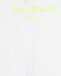 Футболка с желтым лого Balmain | Фото 3