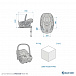 Кресло автомобильное для детей 0-13 кг Pebble 360 Essential Blue/синий Maxi-Cosi | Фото 28