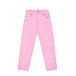 Розовые джинсы с поясом на резинке Diesel | Фото 1