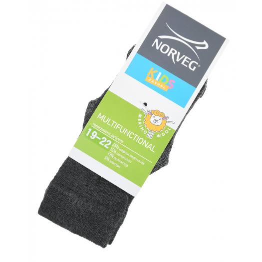 Темно-серые носки Multifunctional Norveg | Фото 1