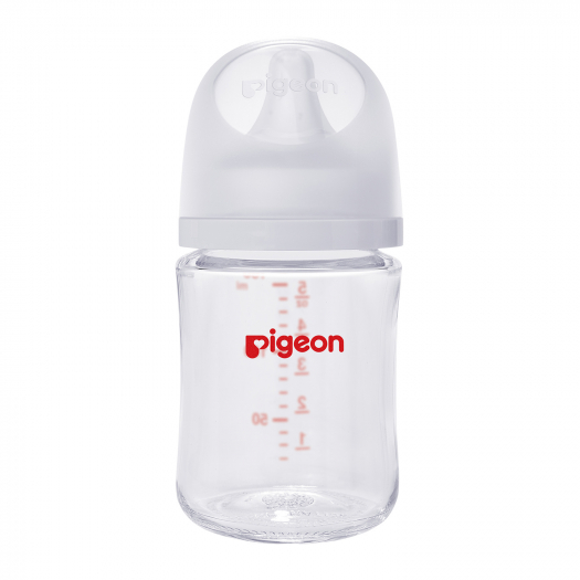 Бутылочка для кормления 160 мл., премиальное стекло Pigeon | Фото 1