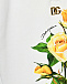 Спортивные брюки с принтом &quot;желтые розы&quot; Dolce&Gabbana | Фото 3
