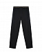 Черные брюки с цепочкой на поясе Miss Blumarine | Фото 2