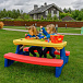 Стол садовый с лавочками Kids Garden yellow UNIX Kids | Фото 10