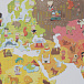 Игра Janod магнит.Карта мира 1 большой стикер, в виде карты, 101 магнит животные  | Фото 3