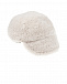 Кремовая шапка из овчины Yves Salomon | Фото 6