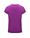 Футболка лого на груди, фиолетовая Roberto Cavalli | Фото 2