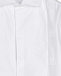 Белая рубашка с жаккардовым узором &quot;DG&quot; Dolce&Gabbana | Фото 3
