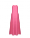 Платье трапеция цвета фуксии 120% Lino | Фото 1