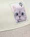 Молочно-белая кепка с принтом &quot;котенок&quot; Jan&Sofie | Фото 3