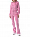 Розовые спортивные брюки из велюра Mo5ch1no Jeans | Фото 3