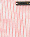 Шапка с отворотом, розовая Il Trenino | Фото 3