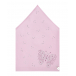 Розовая косынка с бабочкой из стразов Il Trenino | Фото 1