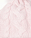 Розовая шапка с помпоном Chobi | Фото 3
