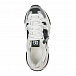 Белые кроссовки с серыми и черными вставками Dolce&Gabbana | Фото 4