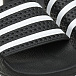 Шлепки в белую полоску Adidas | Фото 6