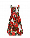 Платье из поплина с широкими лямками Dolce&Gabbana | Фото 3