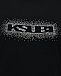 Футболка прямая логотип на груди, черная Ksubi | Фото 7