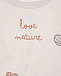 Толстовка с принтом &quot;Love nature&quot; Sanetta Pure | Фото 3