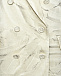 Двубортный жакет с принтом &quot;перья&quot; Roberto Cavalli | Фото 6