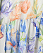 Платье с принтом &quot;ирисы&quot; Pietro Brunelli | Фото 7