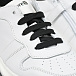 Белые кеды с черными шнурками Morelli | Фото 7