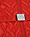 Красный стеганый комбинезон Moncler | Фото 3
