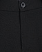 Черные брюки slim fit Dal Lago | Фото 3