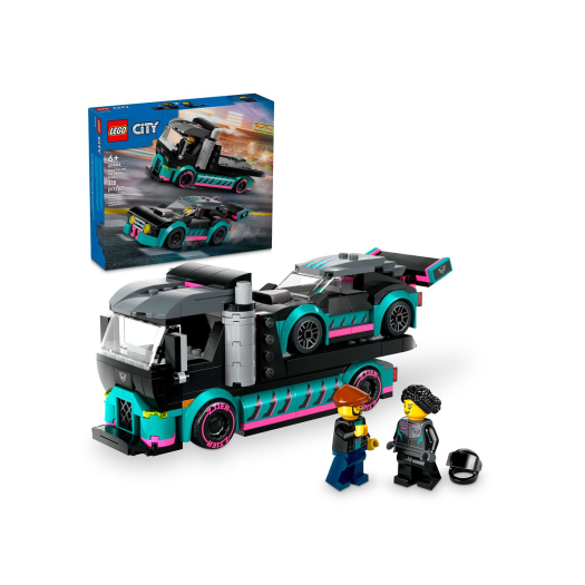 Конструктор Lego CITY &quot;Гоночный автомобиль и автовоз&quot;  | Фото 1