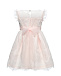 Платье с рукавами-крылышками, розовое Baby A | Фото 2