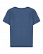 Темно-синяя футболка с принтом &quot;жираф и бегемот&quot; Sanetta Kidswear | Фото 2