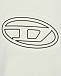 Свитшот с лого, белый Diesel | Фото 3