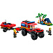 Конструктор Lego 4x4 Fire Truck with Rescue Boat  | Фото 2