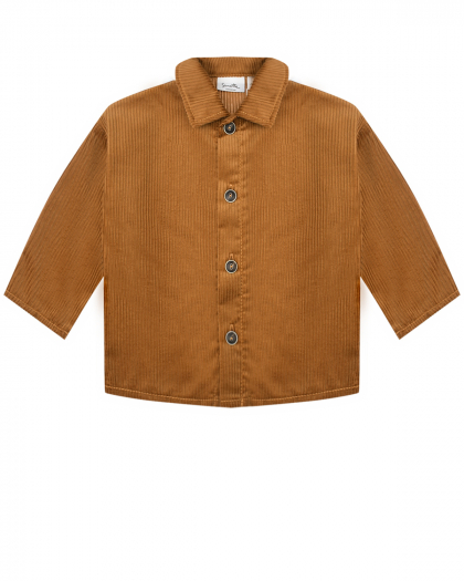 Вельветовая рубашка Sanetta Kidswear | Фото 1