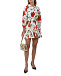 Платье льняное мини со сплошным принтом &quot;Маки&quot; Positano Couture | Фото 2