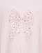 Ночная рубашка с принтом &quot;бант&quot;, розовая Story Loris | Фото 3