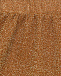 Шорты с поясом на резинке, коричневые Oseree | Фото 3