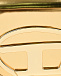 Сумка с лого в тон, золотая Diesel | Фото 4