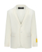 Пиджак однобортный, белый Dsquared2 | Фото 1