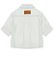 Джинсовая рубашка с короткими рукавами MSGM | Фото 2