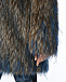 Укороченное пальто из эко-меха с перьями Roberto Cavalli | Фото 9
