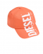 Бейсболка с белым лого, оранжевая Diesel | Фото 1
