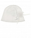 Комплект: комбинезон, шапка и слюнявчик, белый Miss Blumarine | Фото 5