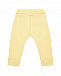 Желтые спортивные брюки с бантами Sanetta fiftyseven | Фото 2