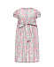 Платье с резинкой на груди и цветочным принтом Mariella Ferrari | Фото 2