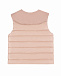 Стеганый жилет пудрового цвета Moncler | Фото 2